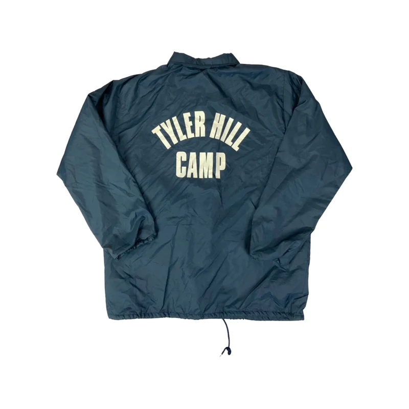 VTG 70s TYLER HILL CAMP ARISTO JAC SCOTT NYLON WORKWEAR JACKET SURFER 39” M