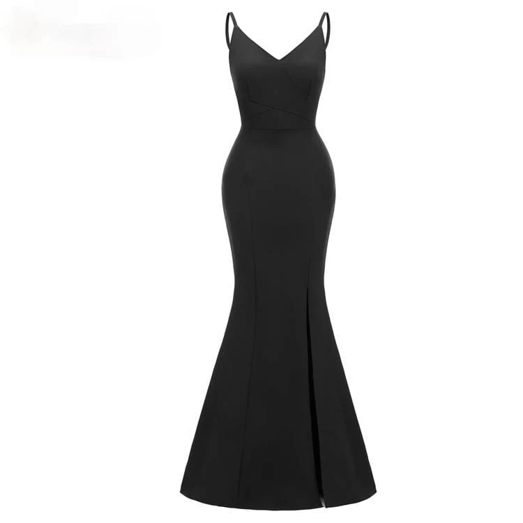 Dam Satin Maxi Slipklänningar Aftonklänningar