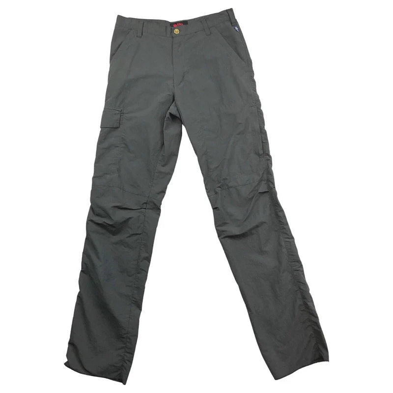 Vintage 90s 00s Grey Fjällräven Utility Cargo Trousers L