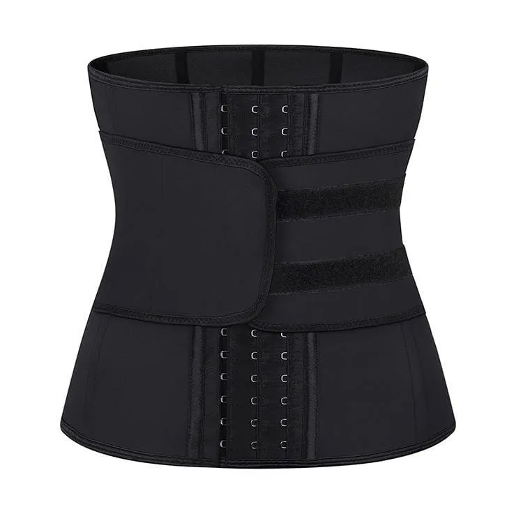 Gothic Shaper Zip/Hook Latex Underbyst-korsetter för kvinnor