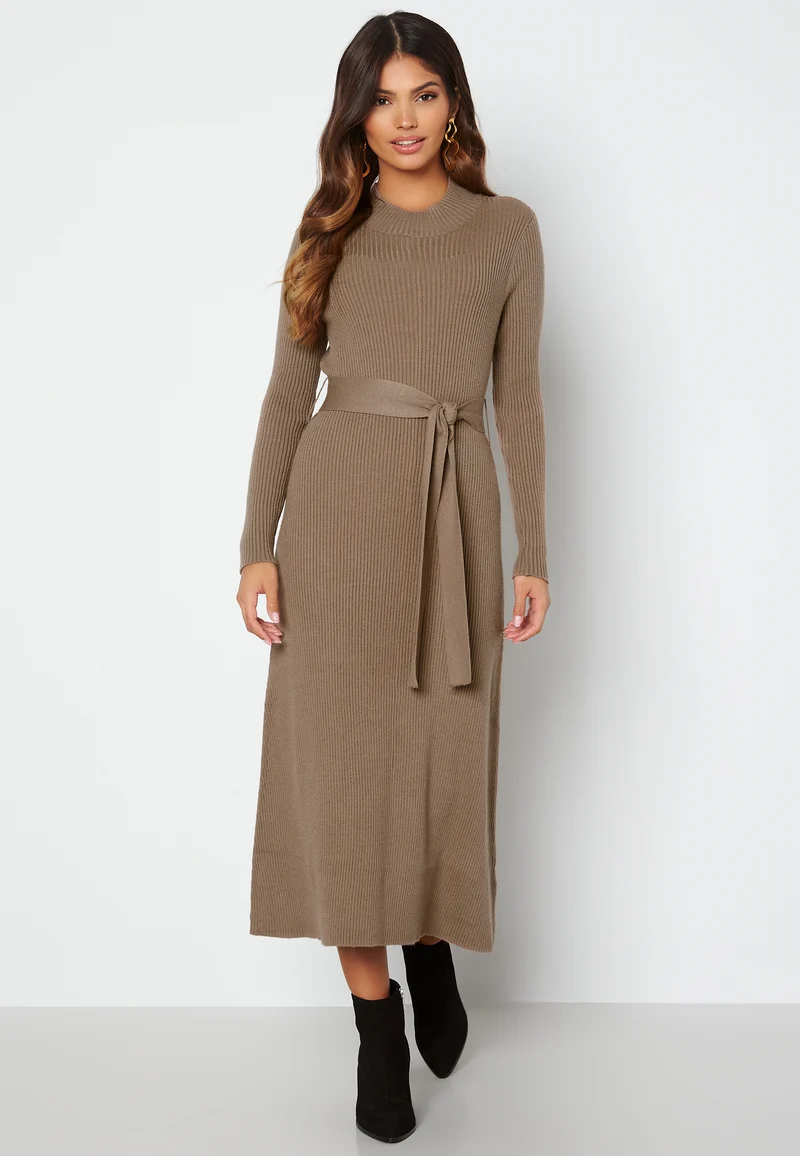 Brooklyn midi knitted dress