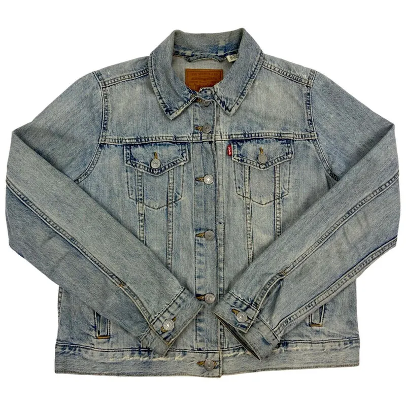 Vintage Blue Levi’s 90s 00s Big E Premium Type 3 Denim Jacket M