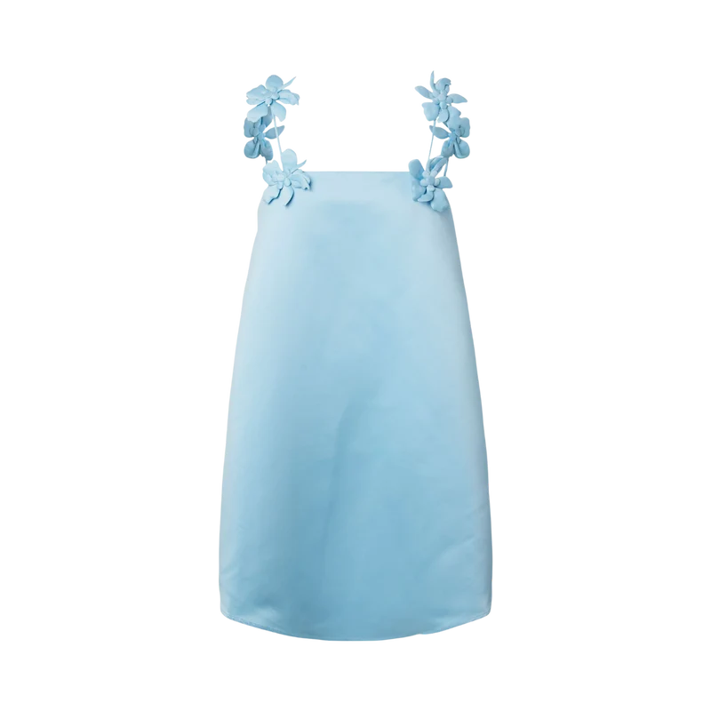 YASDouce Strap Midi Dress - Skyway