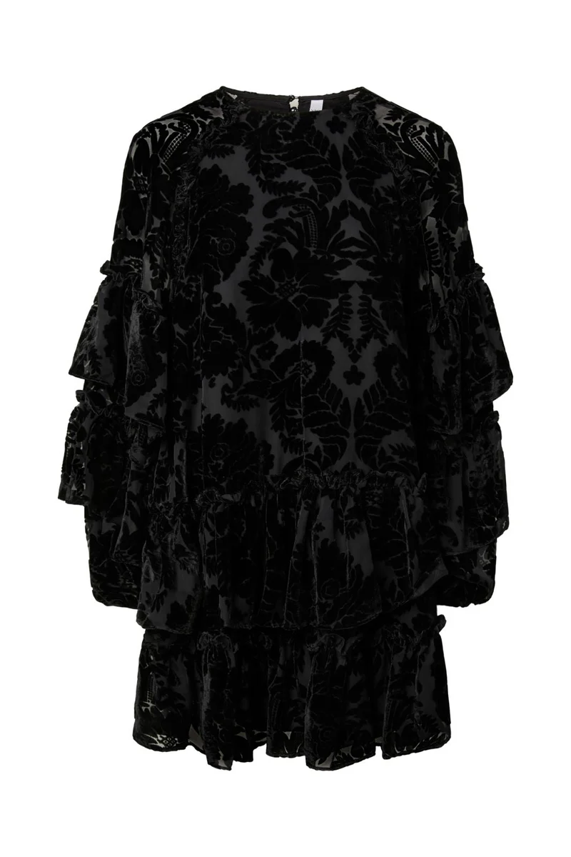 Yas - Yasrumea Ls Dress - 5120361 Black