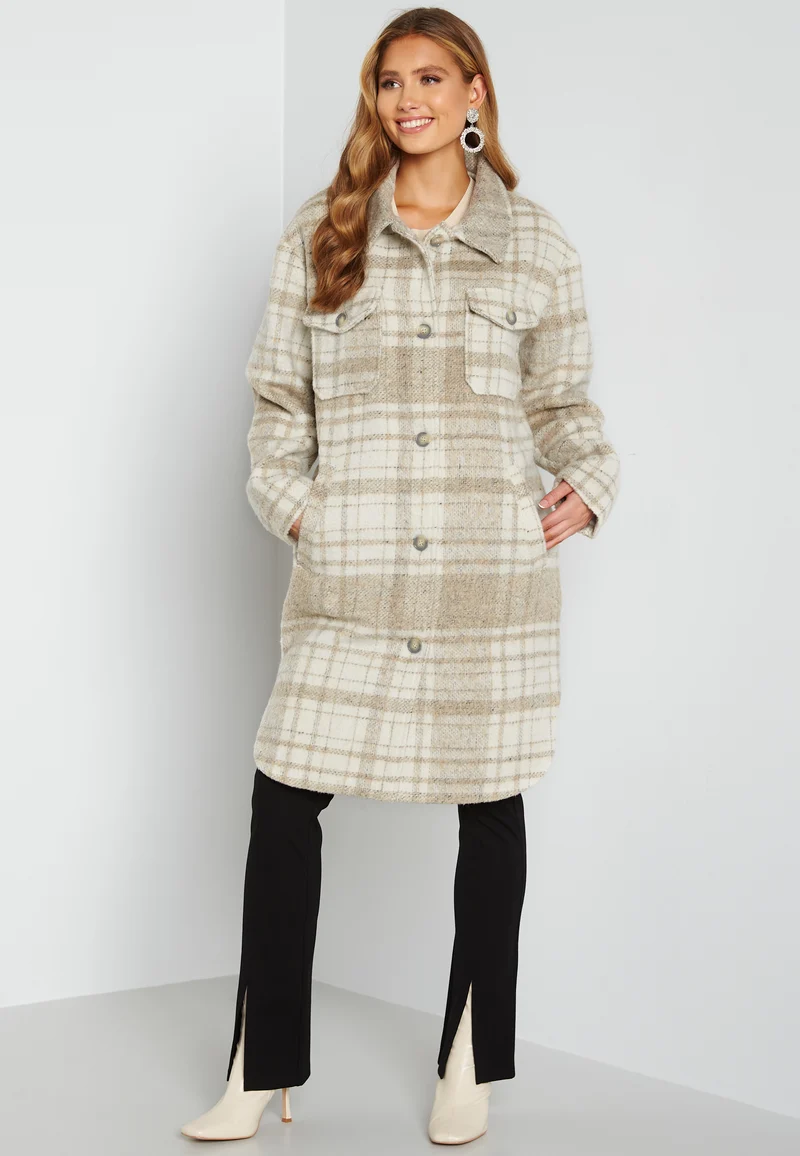 Becky Check Coat