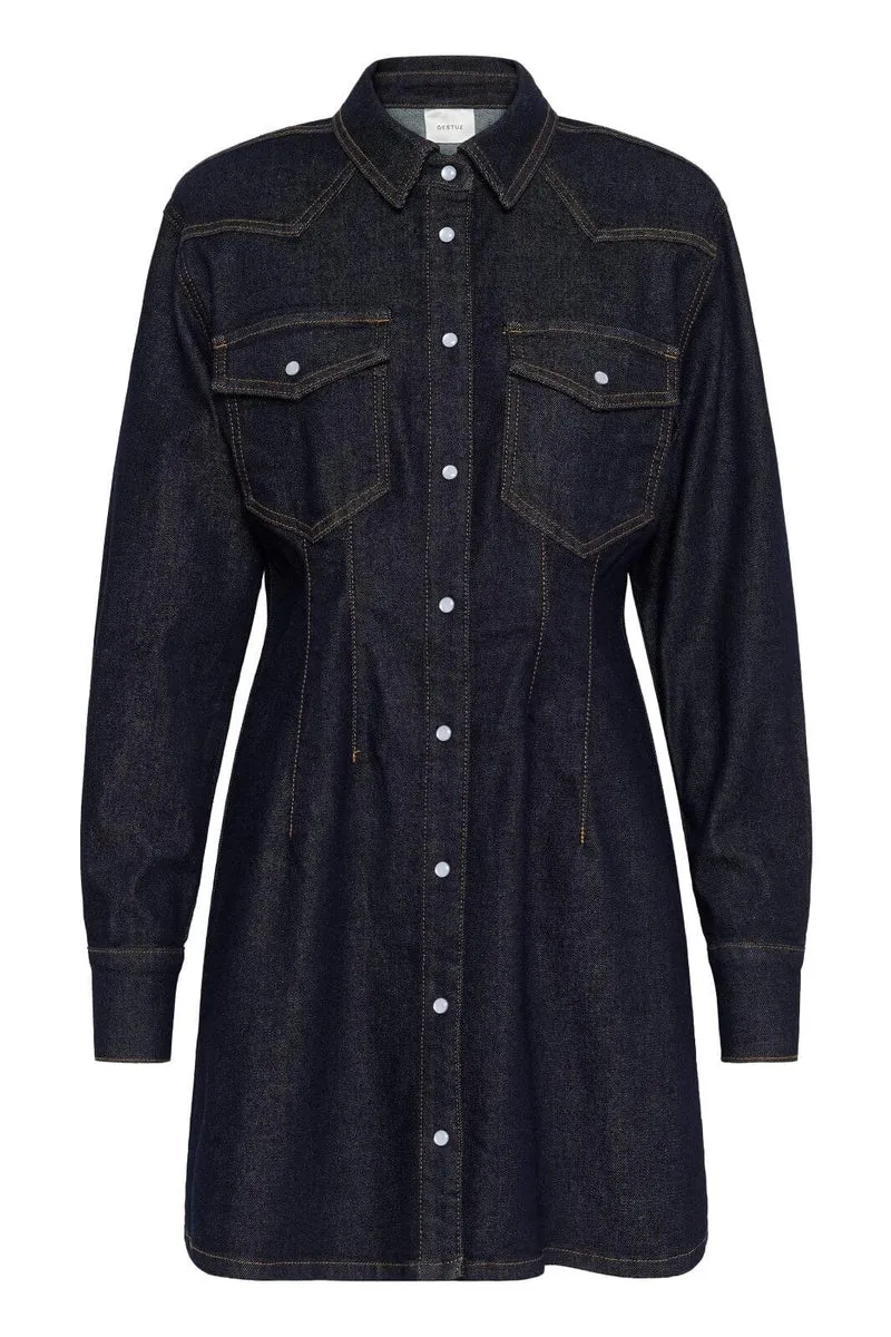 Gestuz - Gzmae Dress 10910869 - 102429 - Dark Blue Rinse