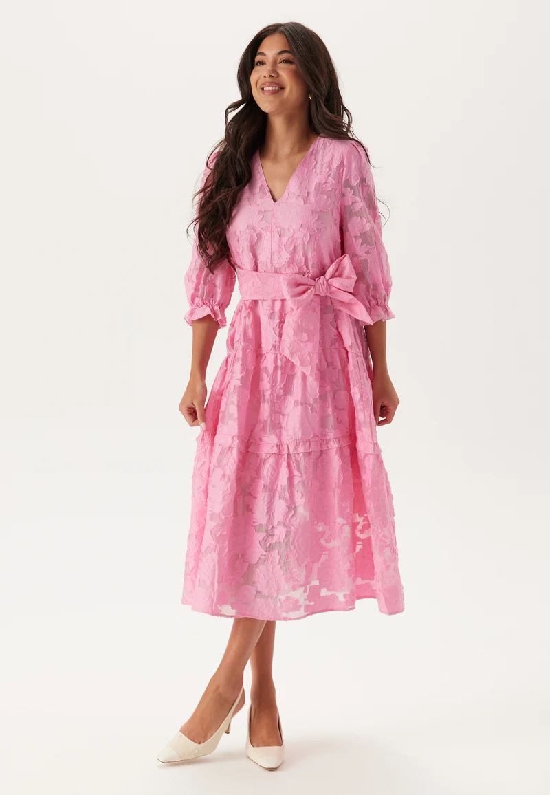 Slfsadie 3/4 Midi Dress