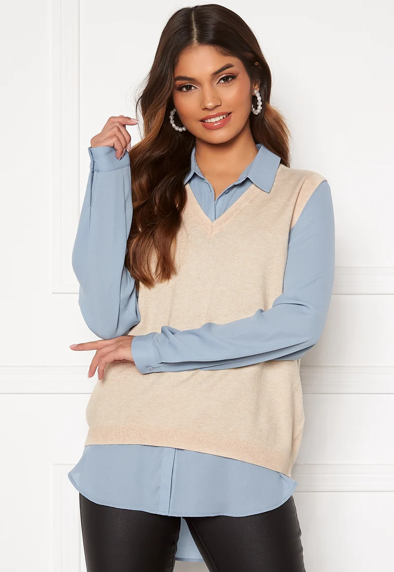 Thess S/L Knit Waistcoat