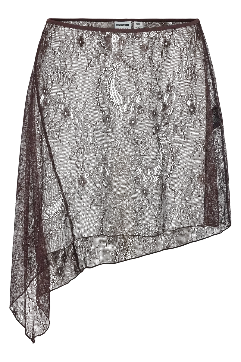 Noisy May - Nmida Elasticated Lace Skirt - 5097954 Delicioso
