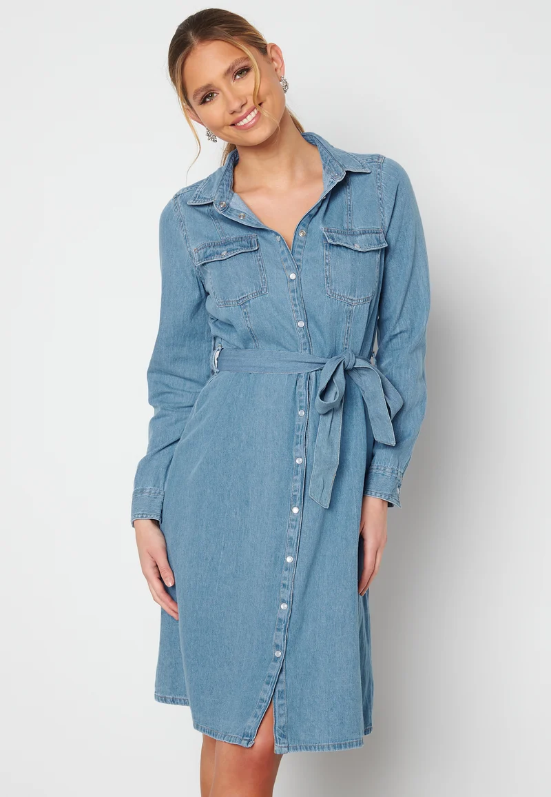 Doris denim dress