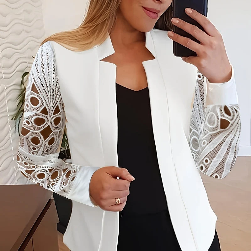 Sophie | Elegant Slim Fit Höstkostym Med Ståkrage
