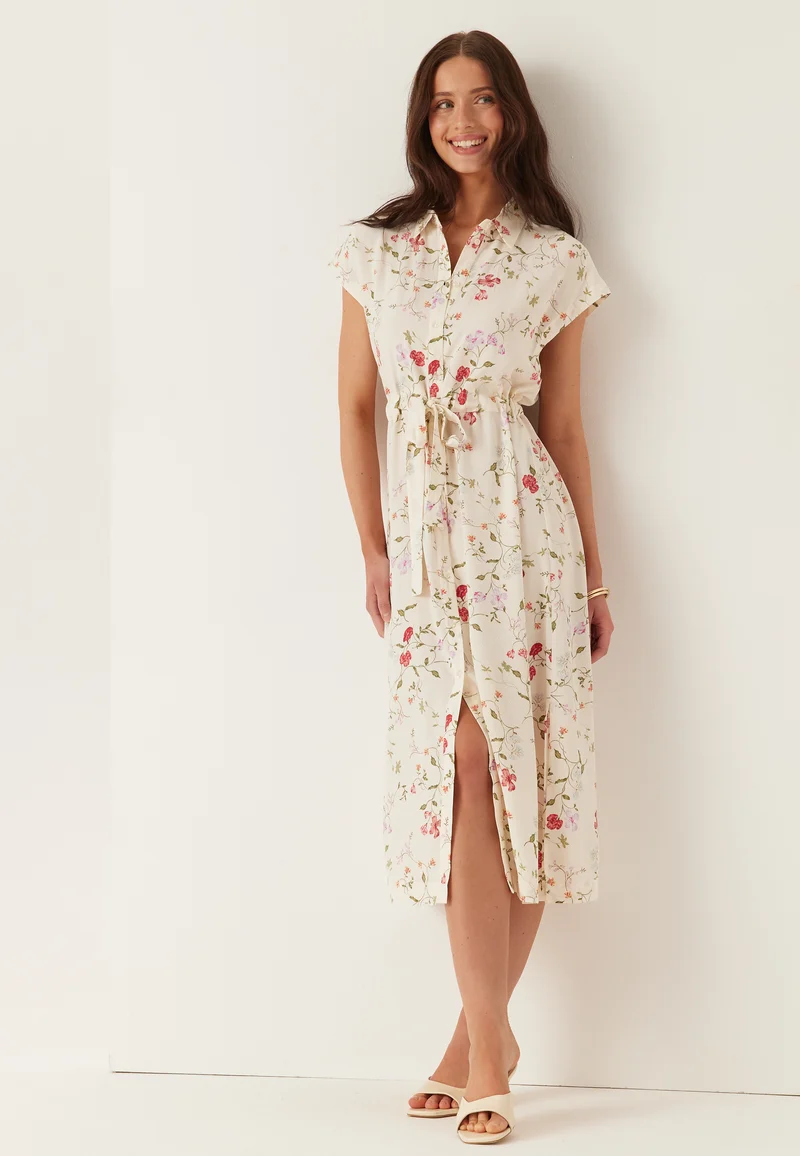 Yasasina Cs Midi Belt Dress