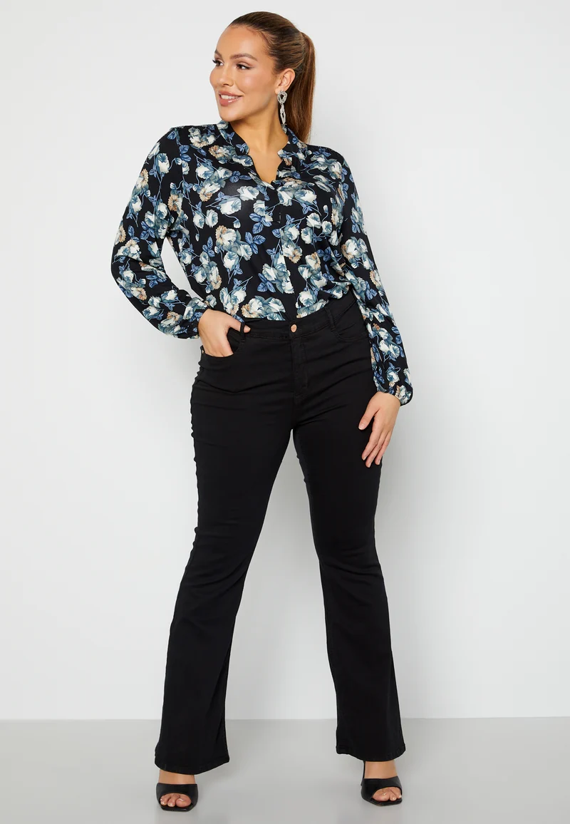 Tove High Waist Flared Superstretch