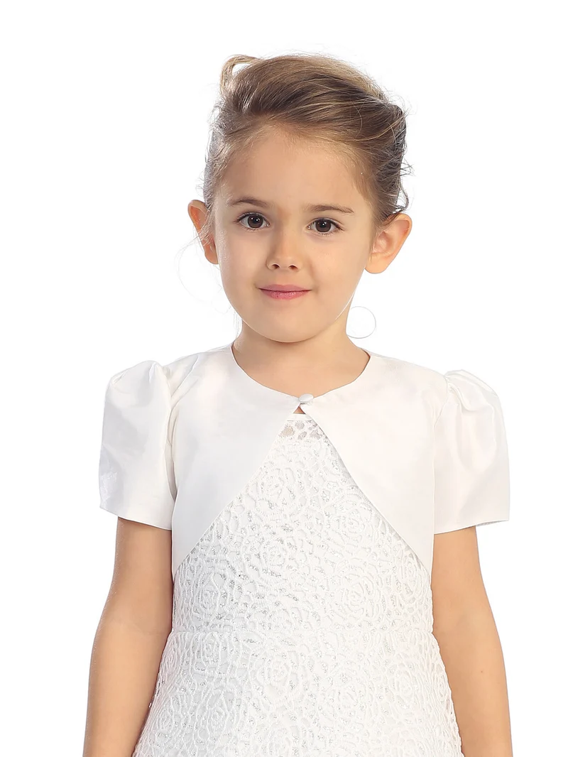 Flower Girl Taffeta Bolero jackklänning från TIPTOP KIDS - AS7903