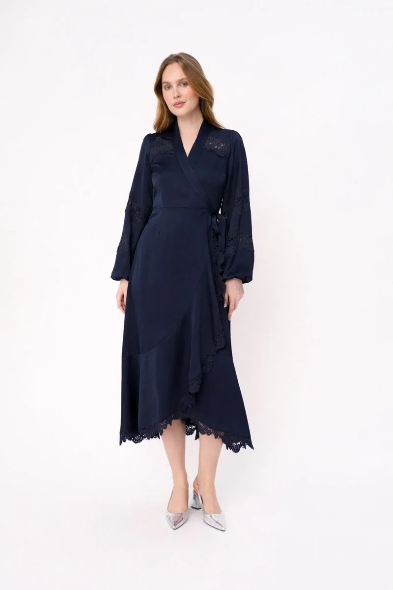 Cras - Laralil Dress C767 - 7038 - 7038 Navy Blue