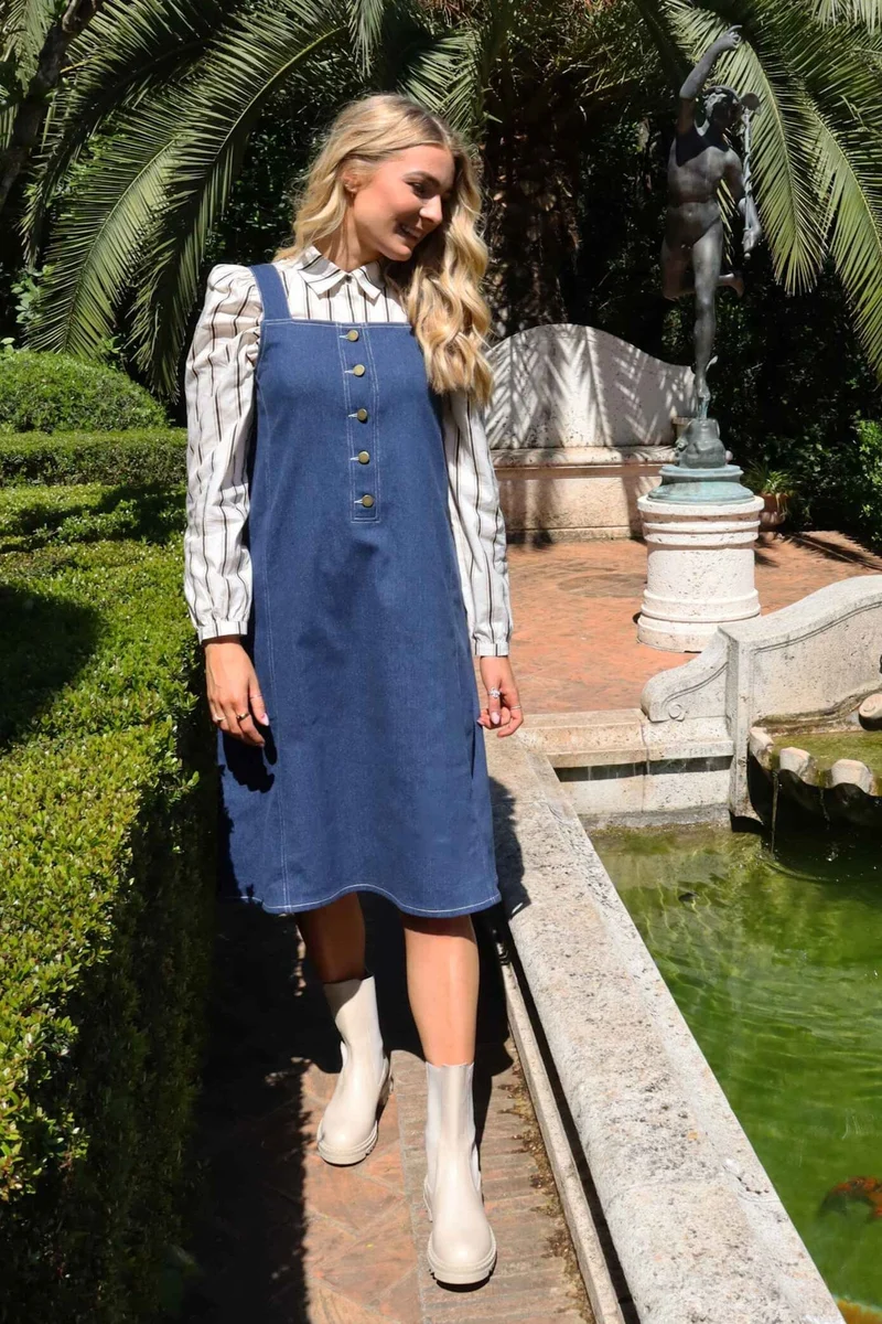 Liberte - Asta Overall Spencer 22152 - Blue Denim