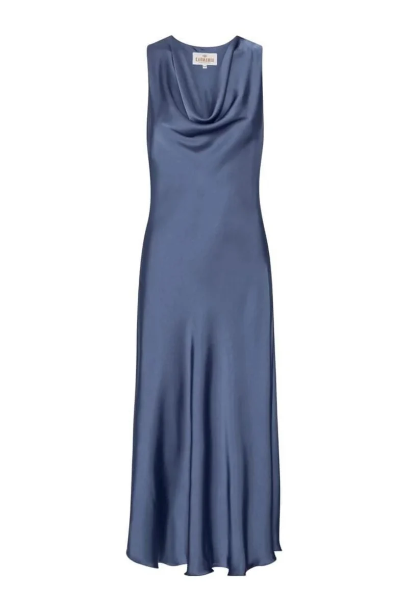 Karmamia - Flow Dress 2237 - Semi Rich Crown Blue