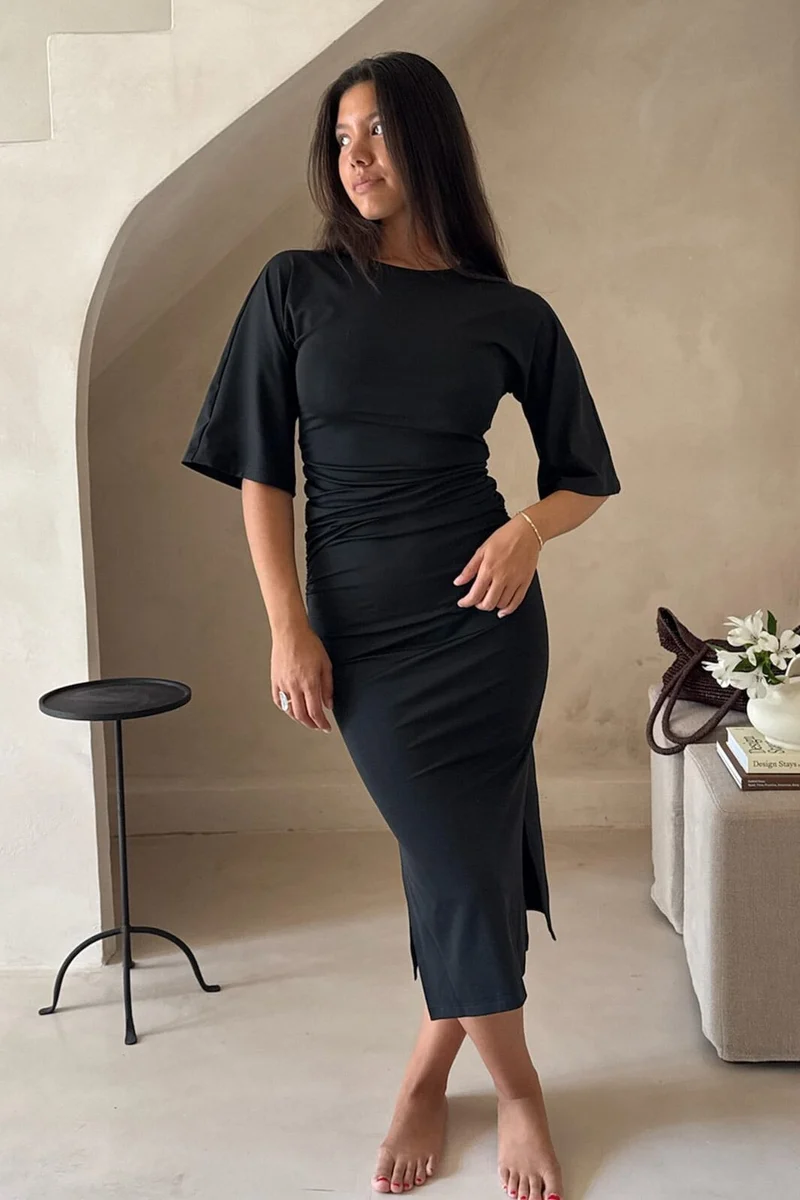 Förbeställning - BYIC - Alberteic Dress A23975 - Black