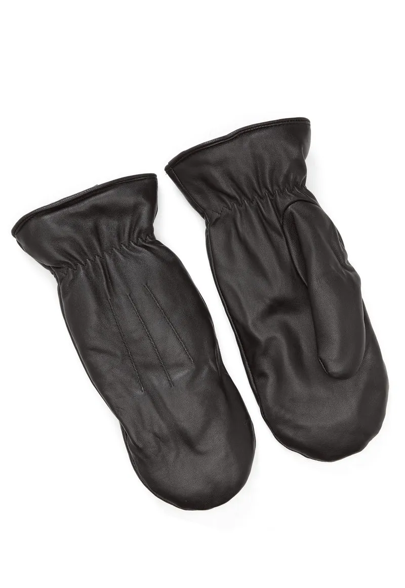 Nellie Leather Mittens