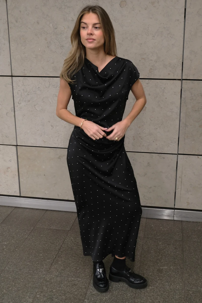 Modström - Tailormd Print Dress 58858 - 12053 - Black Dot