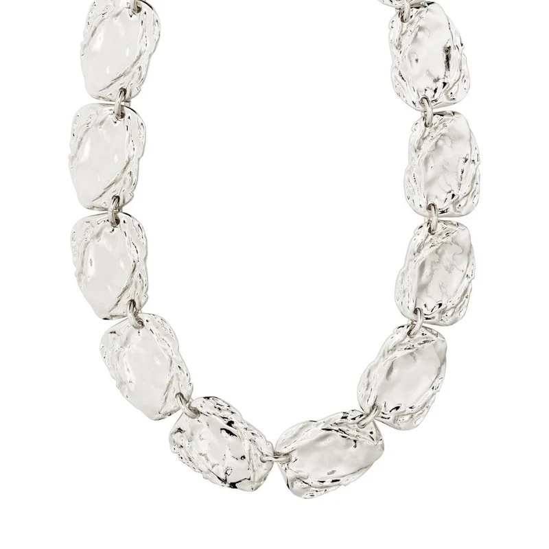 Pilgrim - Shift Necklace Silver-plated 122546011 - Silver Plated