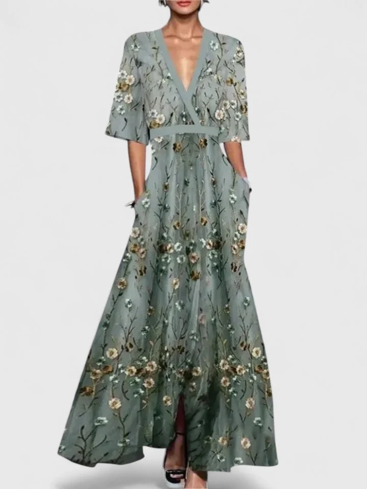 Aimee | Elegant Maxi Klänning