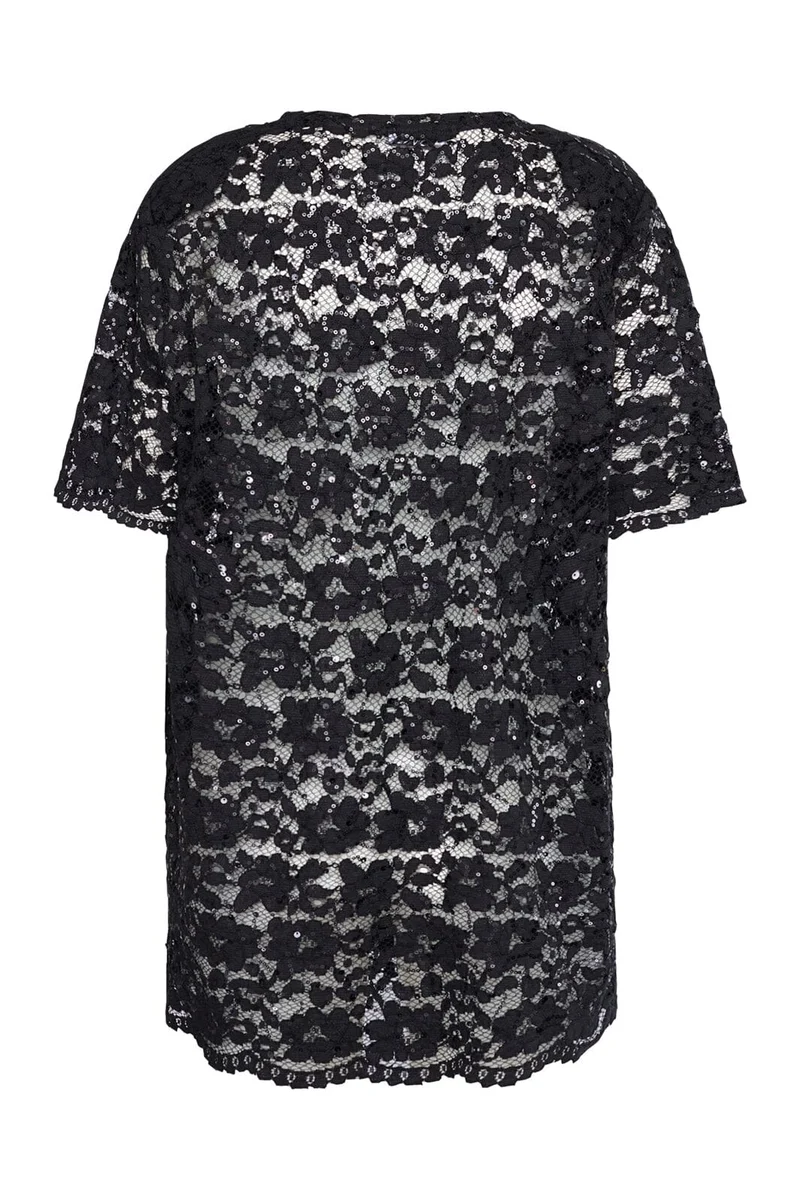 Love & Divine - Love1630 20239 - 001 - Black Lace Sequins