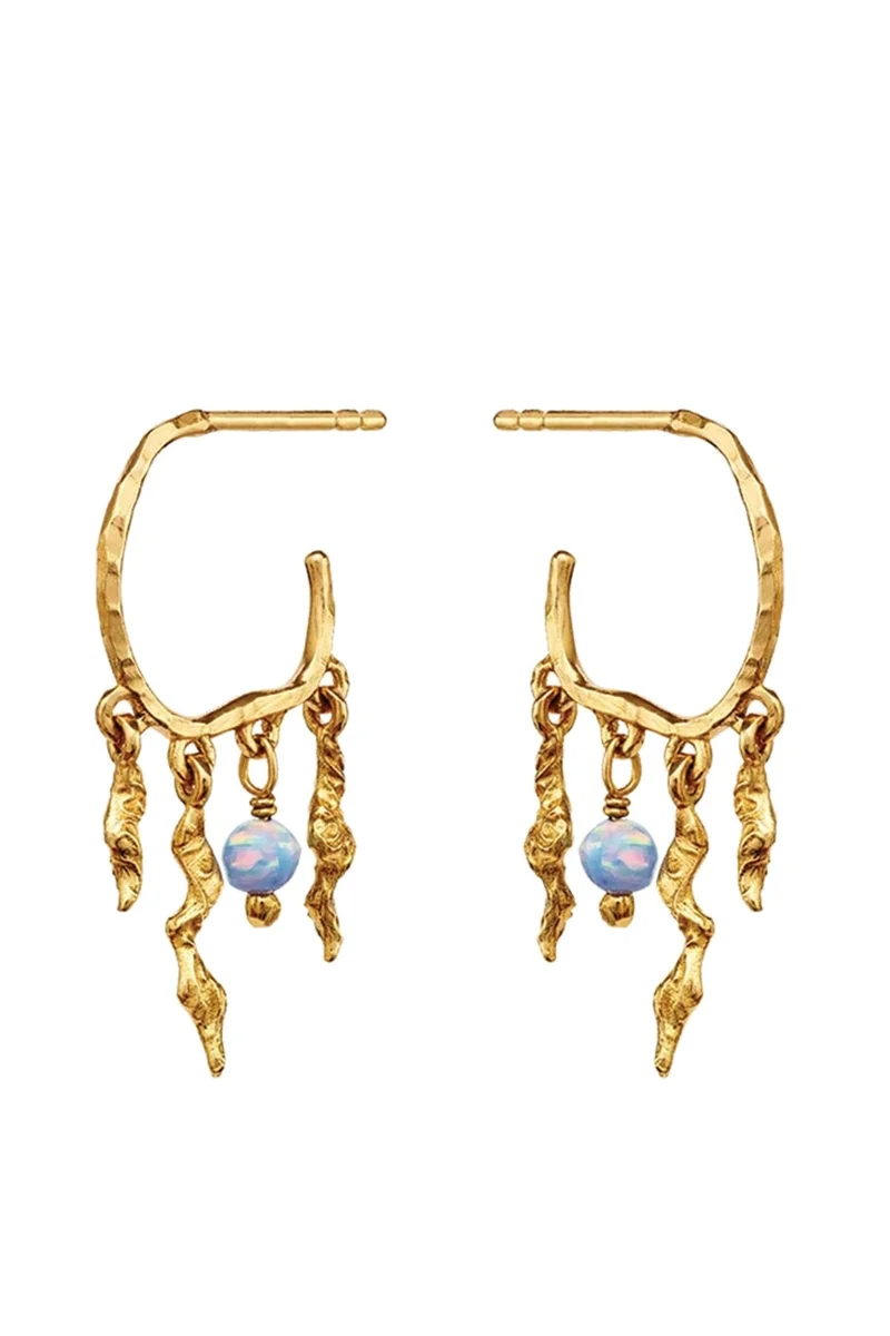 Maanesten - Bayou Earrings 9664a - Coated With 18k Gold.