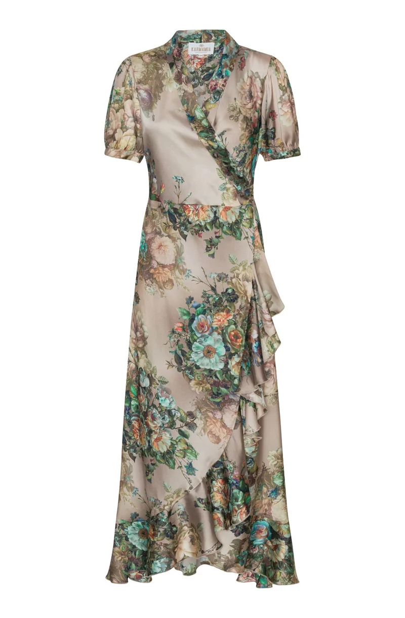 Karmamia - Iris Dress 2169 - Daisy Mocha