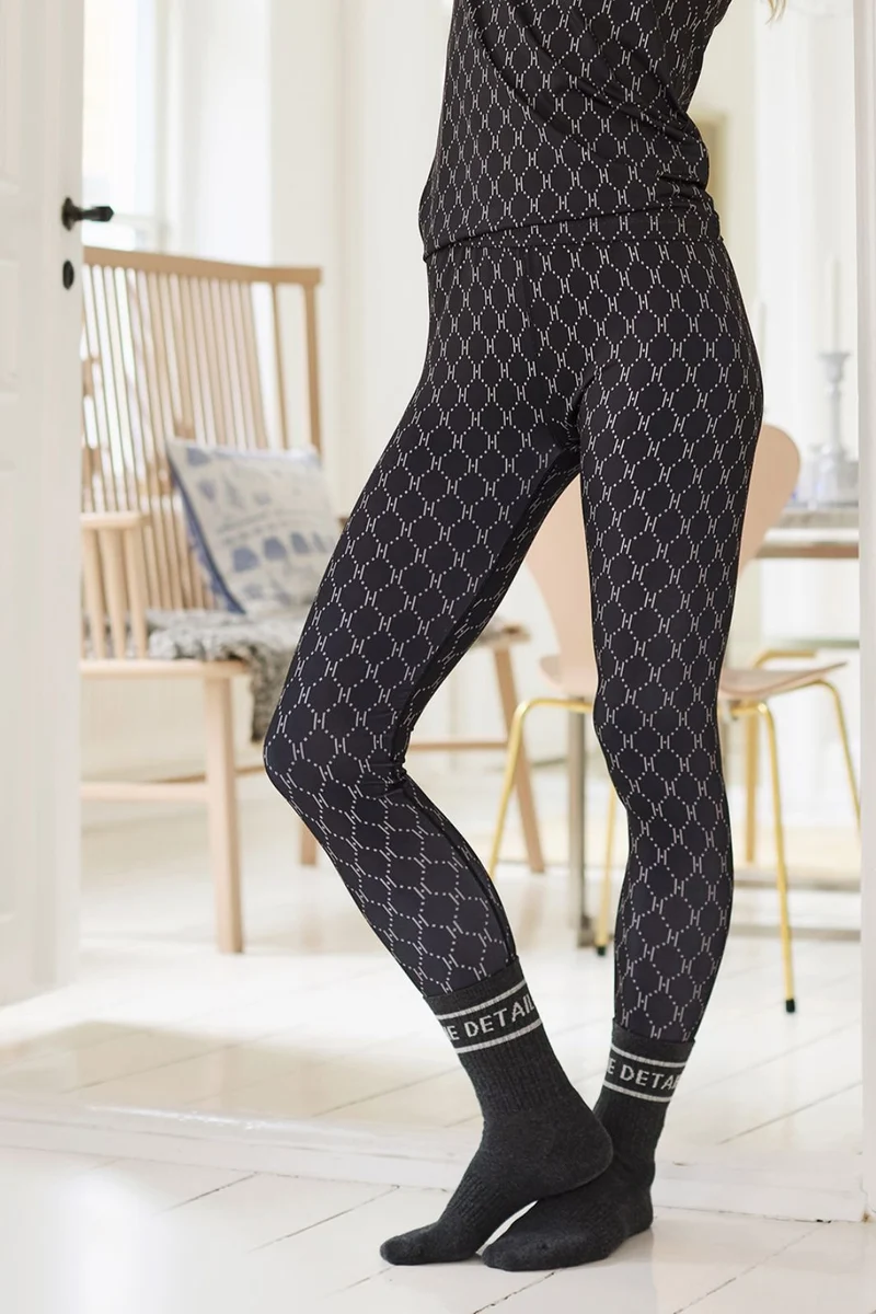 Hype The Detail - Printed Legging 200-21 - 50 - Black