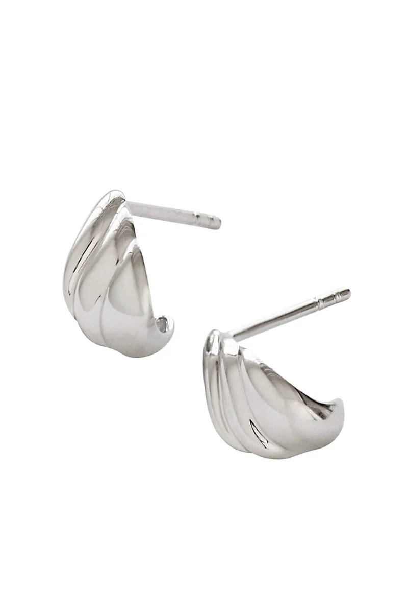 Stine A - Petit Velvet Creol - Silver - 1386-00-S