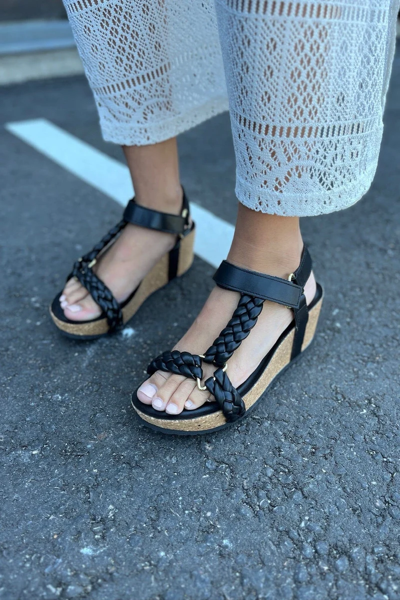 Copenhagen Shoes - Woven Lady CS7547 - 0001 - Black