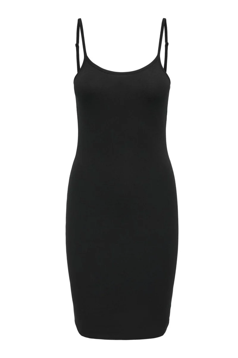 Only - Onllive Love Singlet Dress - 4567363 Black