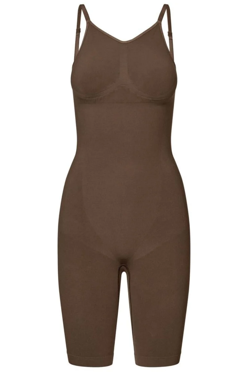 Lykkeland Ateliér - Contour Shapewear Bodysuit - Chocolate
