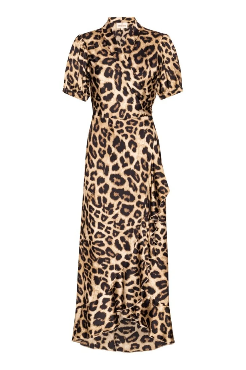 Karmamia - Iris Dress 1921 - Hammered Leopard