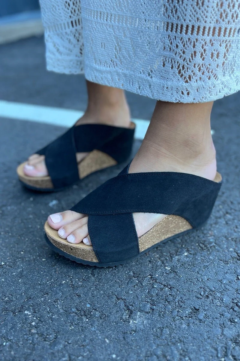 Copenhagen Shoes - Frances 23 Suede - 0001 Black
