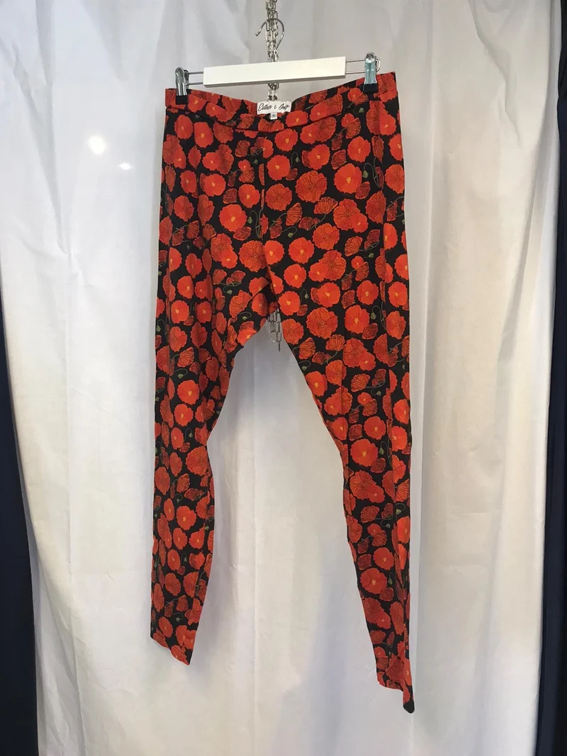 Secondhand: Linn leggings - Vallmo svart - XL