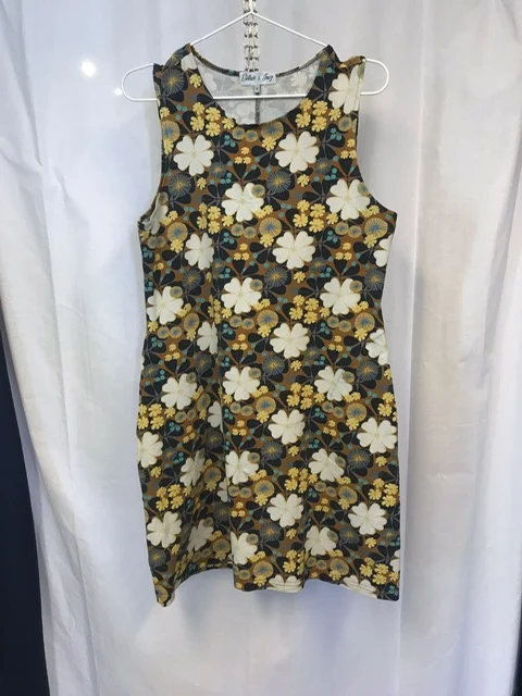 Secondhand: Anna - Majblomma brown - L