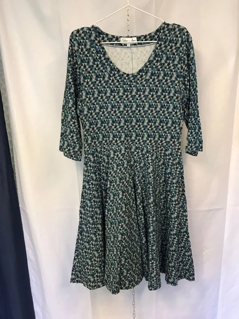 Secondhand: Stina - Shades of blues blue - L