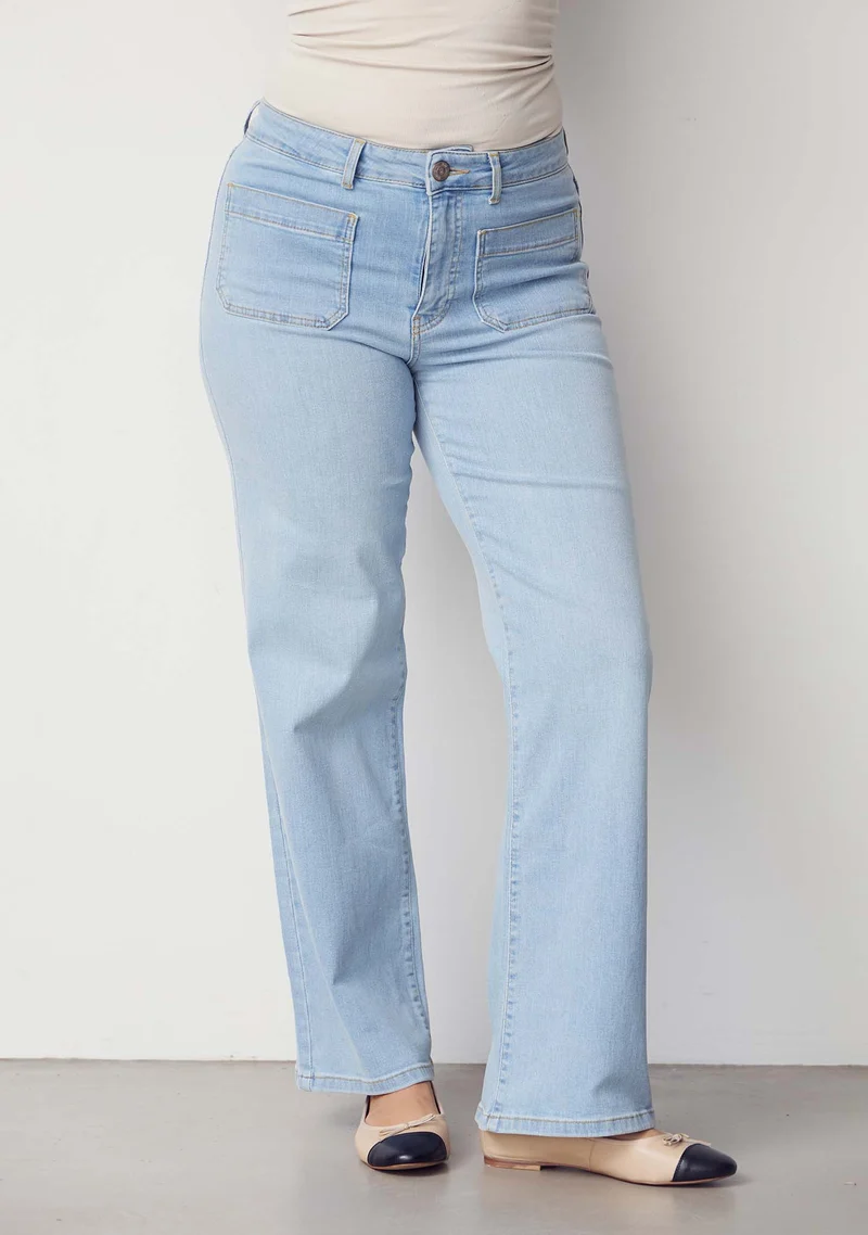 Bologna Wide Jeans - Light Denim