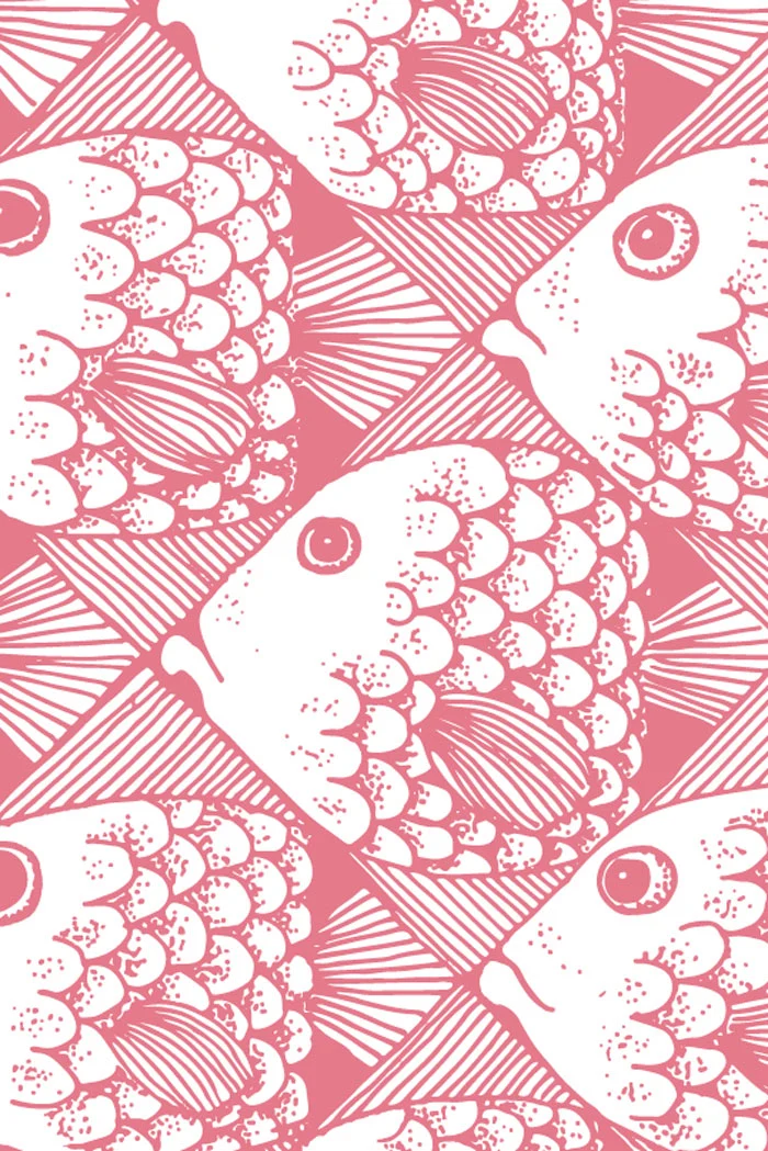 Kjolen Belle - Shoal of fish pink