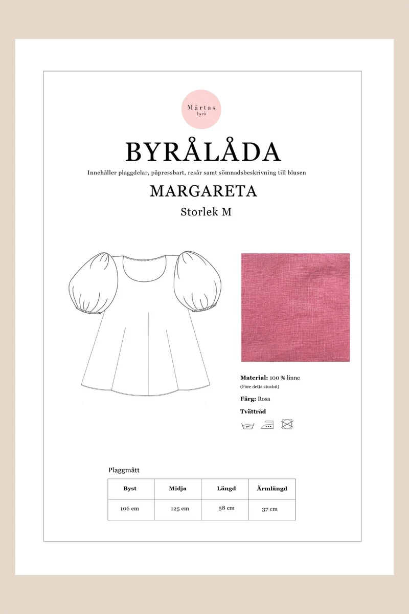 BYRÅLÅDA - Margareta blus M