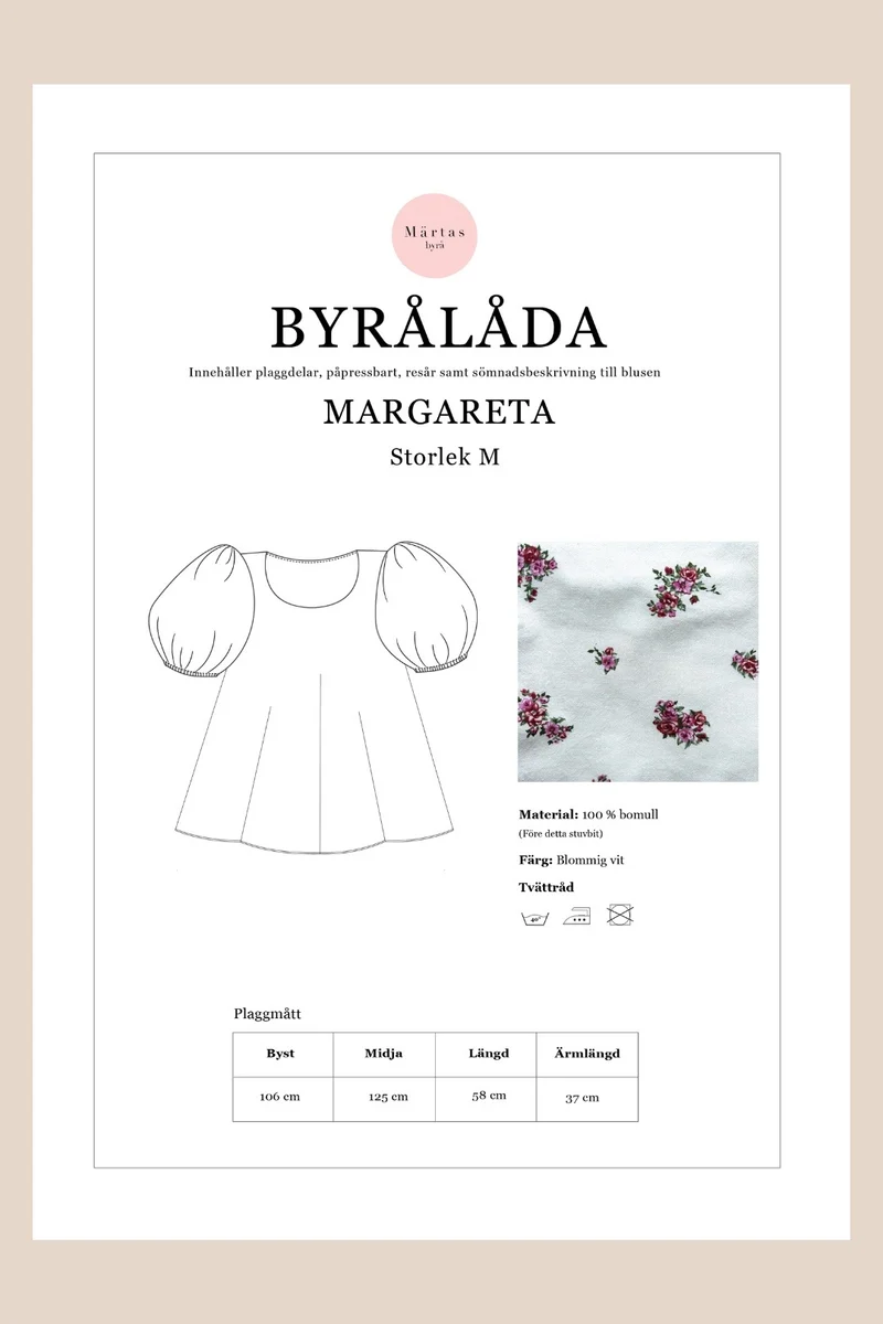 BYRÅLÅDA - Margareta blus M