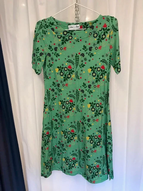 Secondhand: Sara - Artnoveau green - S