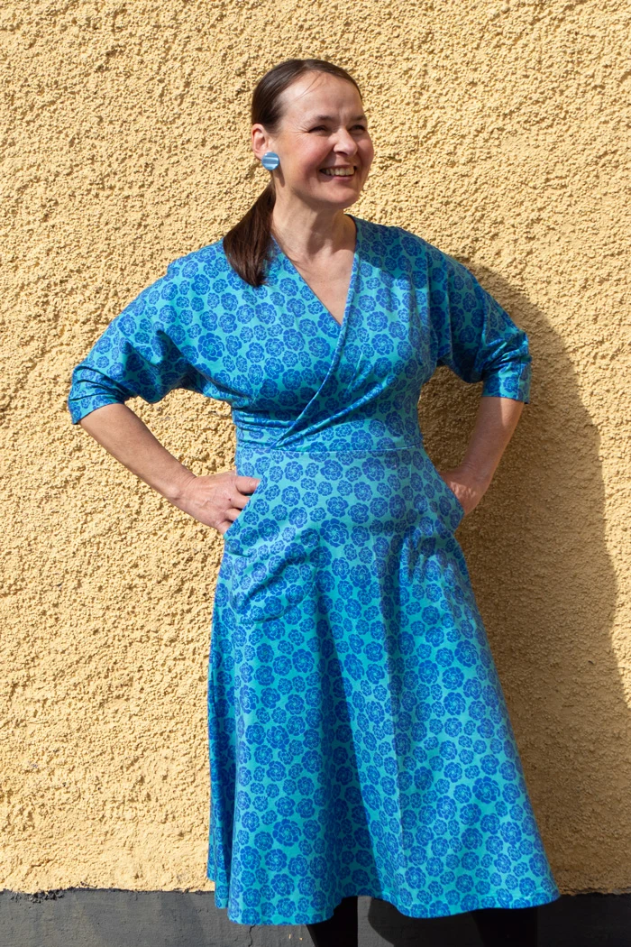Klänning Elsa - Bluestune blue