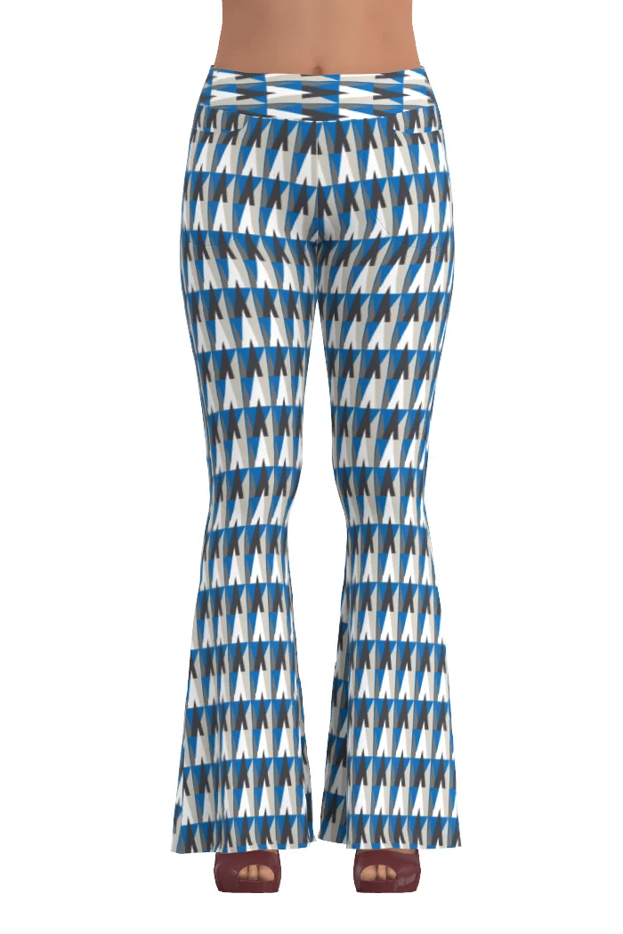 Ester Bootcut - Spikes blue
