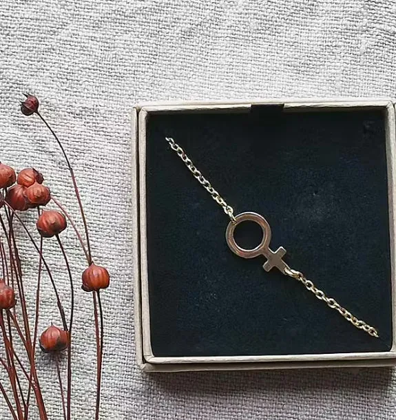 FEMME Armband Big guldpläterad