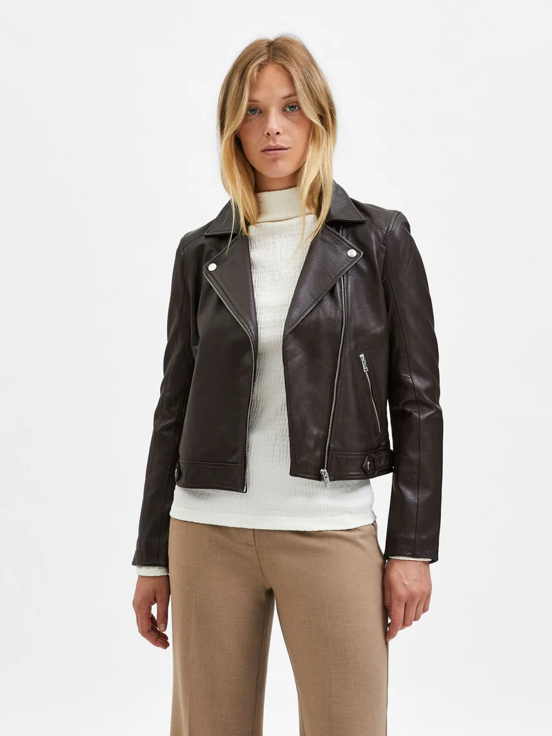 Läderjacka Katie, black