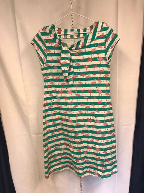 Secondhand: Sanna - Flamingo stripe - L