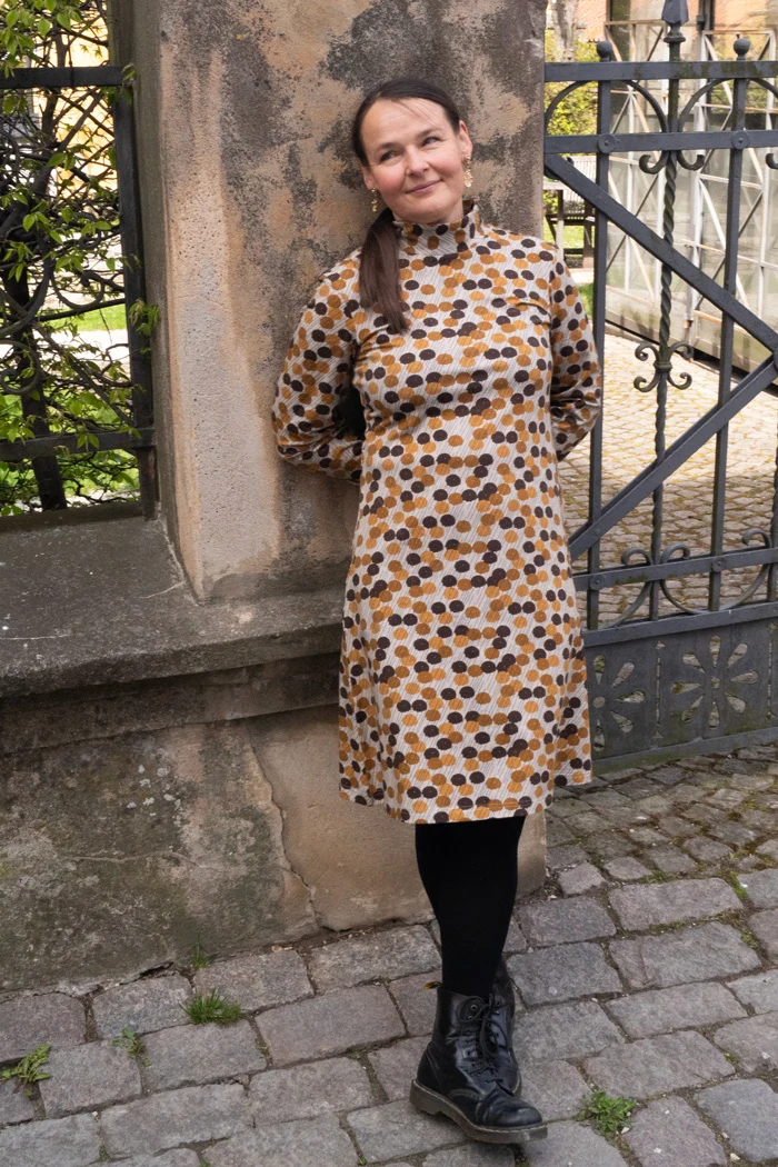 Klänning Medina - Umbrella brown